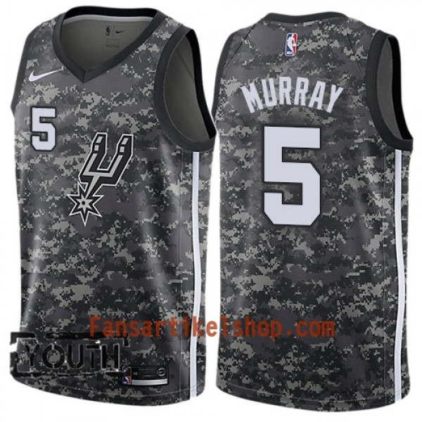 San Antonio Spurs Trikot Dejounte Murray 5 Nike City Edition Schwarz Swingman - Kinder San Antonio Spurs Trikot Dejounte Murray 5 Nike City Edition Schwarz Swingman - Kinder